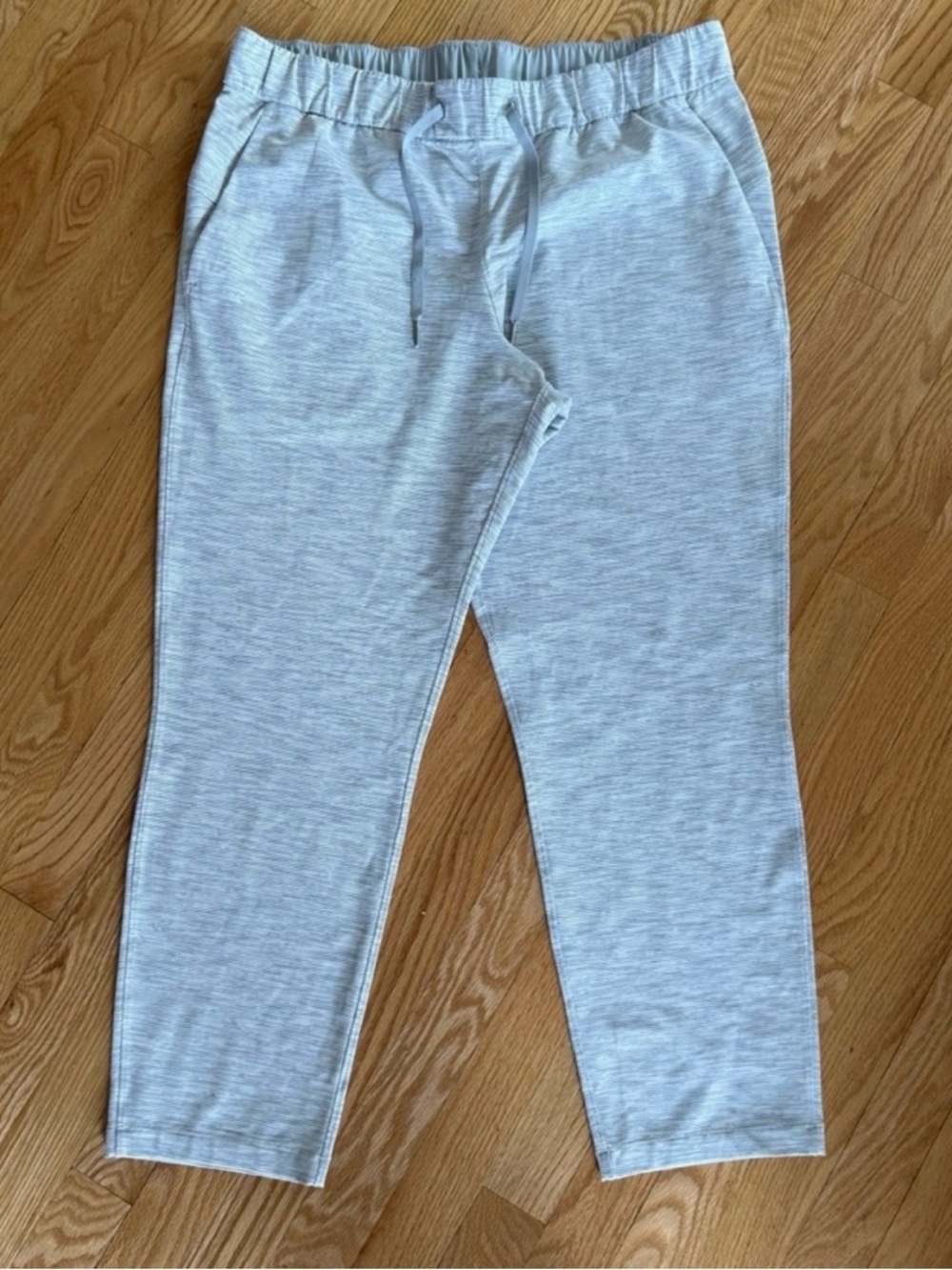 lululemon athletica On the Fly Pants Heather Light Gray